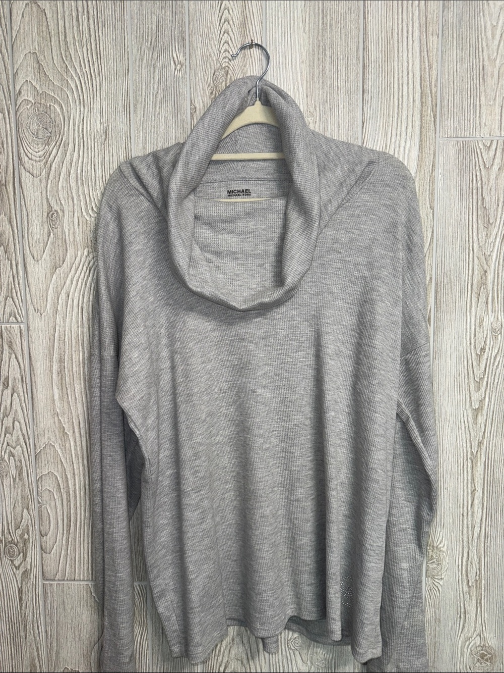 Michael Kors Waffle Cowl neck sweater